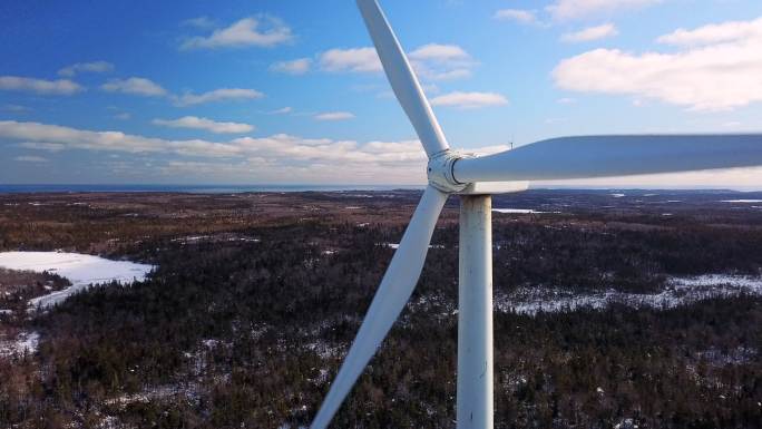 风力涡轮机绿色节能环保清洁能源