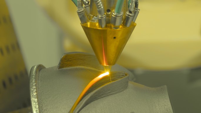激光熔化金属工艺人工智能AI机械臂电焊