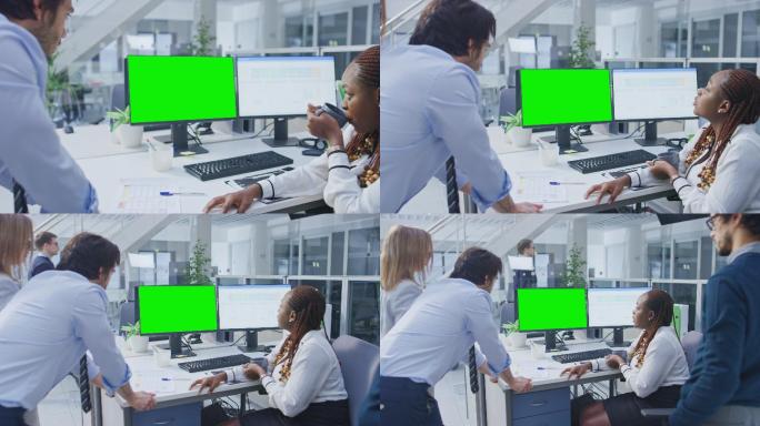 绿色屏幕的电脑绿屏绿幕抠像合成统计分析