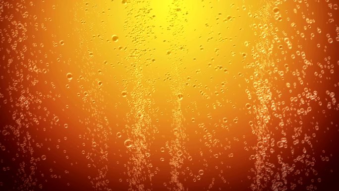 气泡背景啤酒气泡视频空镜头通用素材
