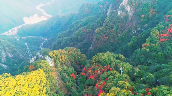 洛阳白云山高空索道