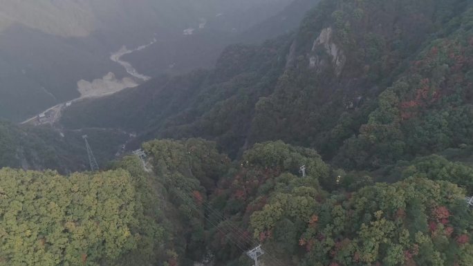 洛阳白云山高空索道