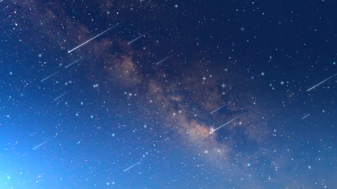 【原创】浪漫星空流星雨