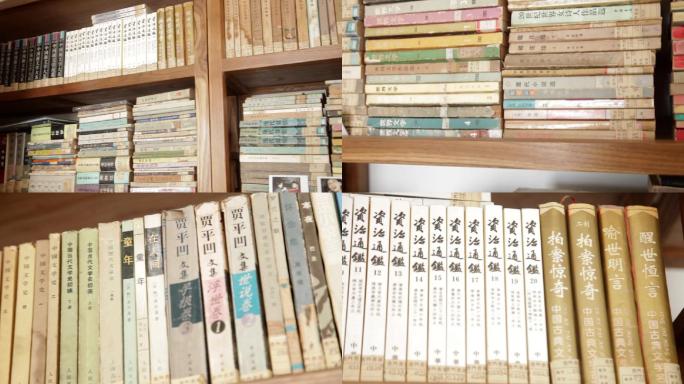 旧书籍书架