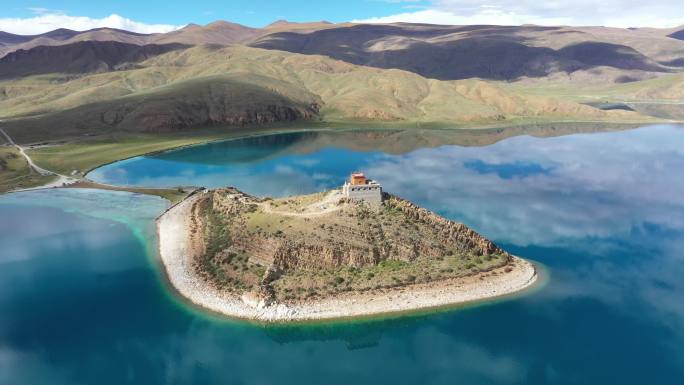 西藏羊湖日托寺