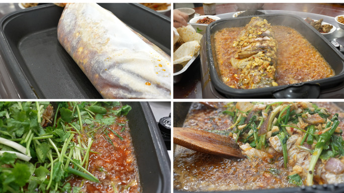 万州巫山烤鱼纸包鱼