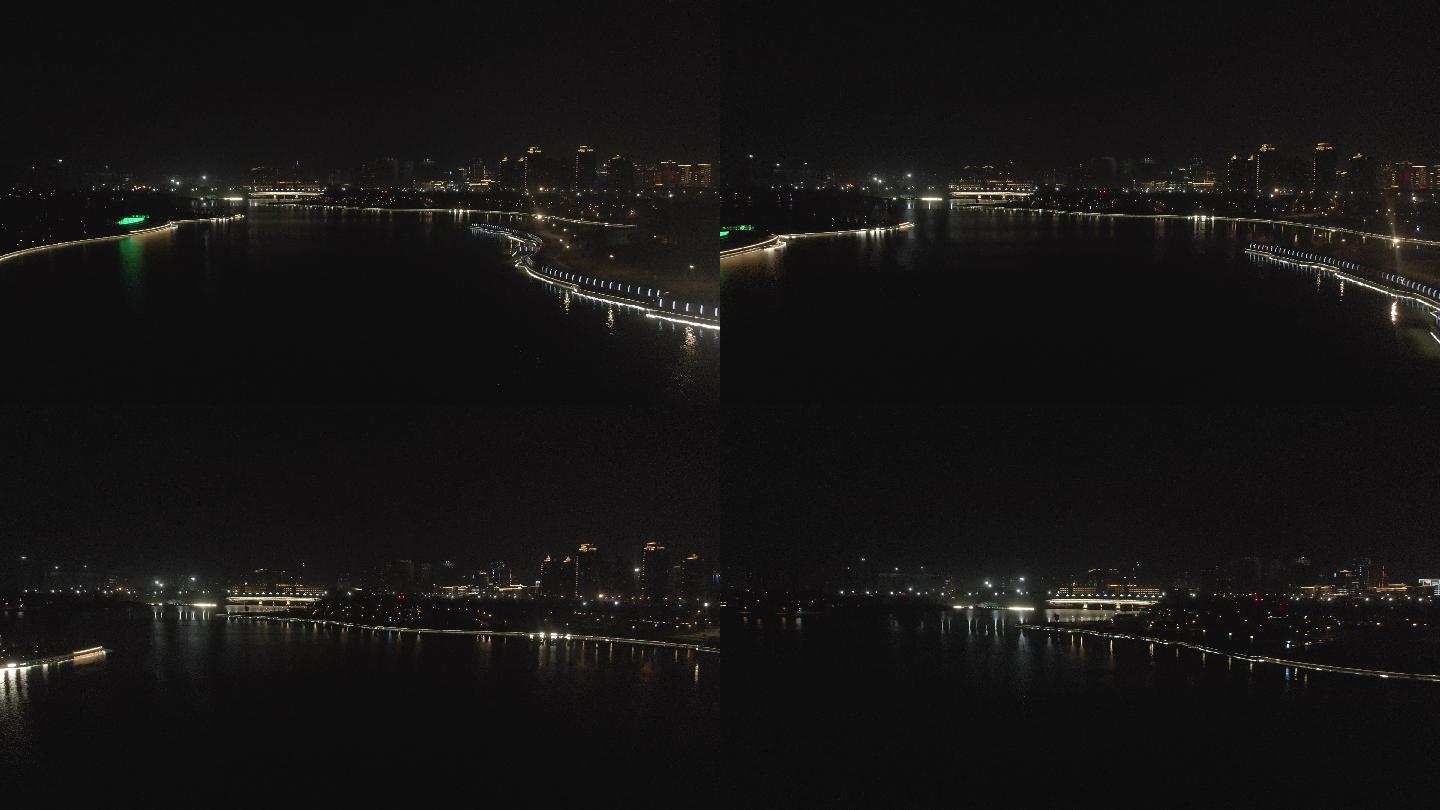风景 景区 上海 上海之鱼 航拍 灰片