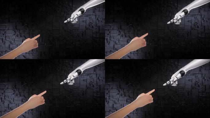 人工智能手指触碰激活