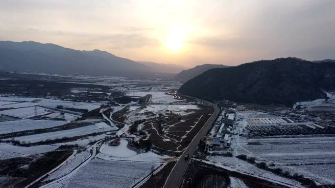 太白山雪景