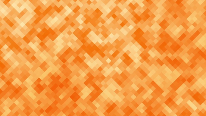 橙色马赛克变化背景视频