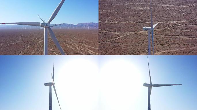 风机发电新能源4k