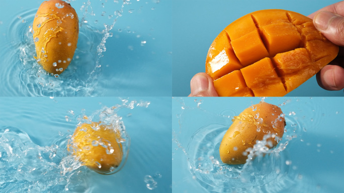 芒果入水