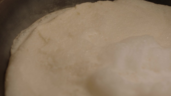 豆子制作豆浆过程