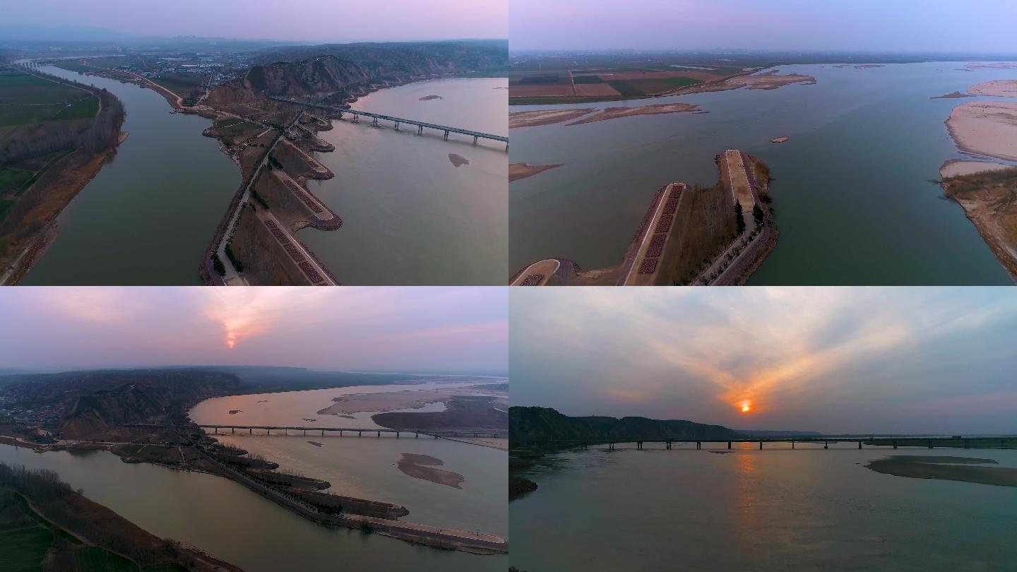 中国梦·黄河情丨探访汾河入黄口的绝美风光