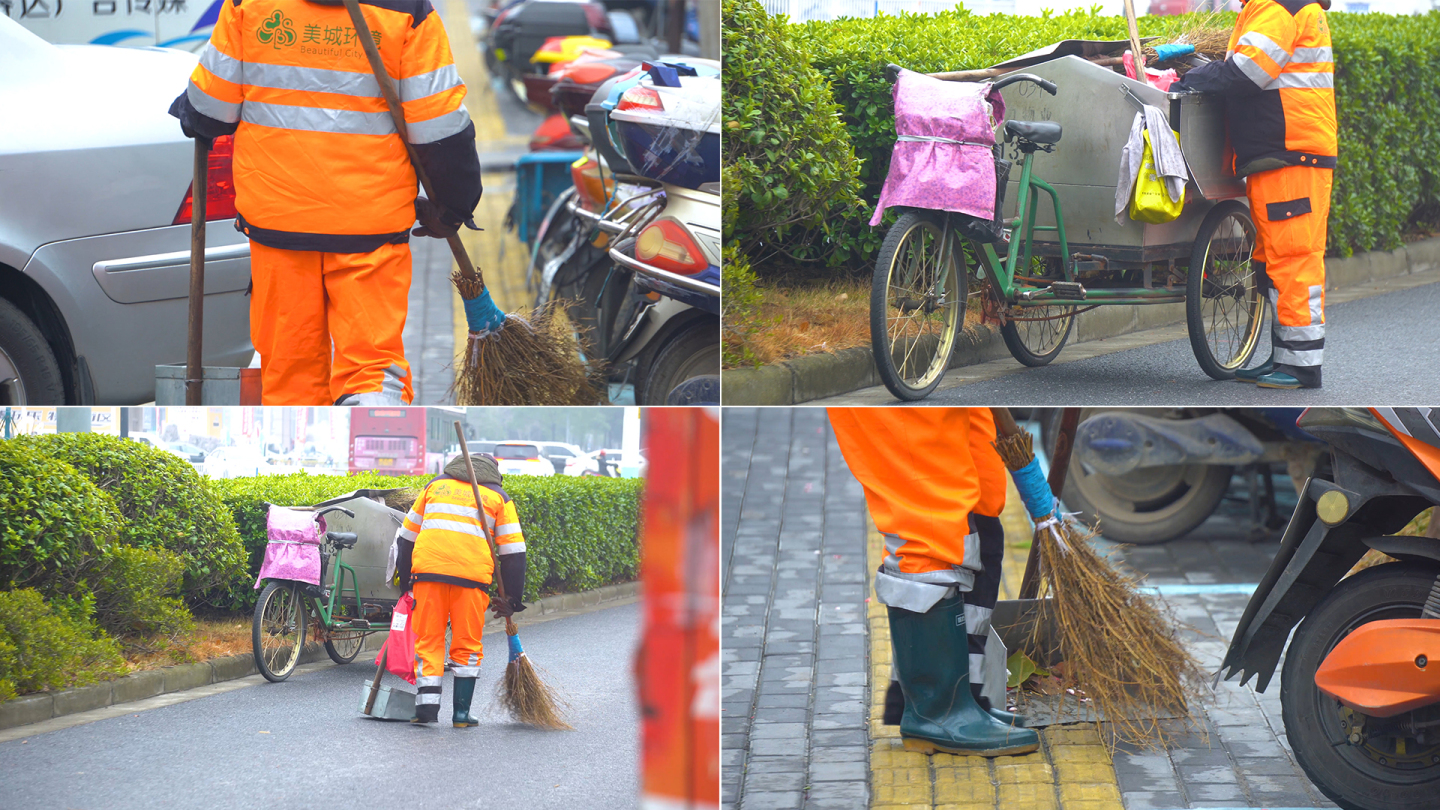 城市环卫工人