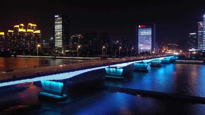 福州城市夜景——鳌峰大桥