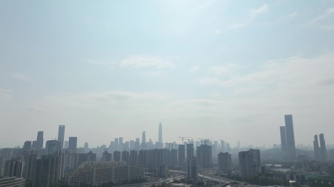 深圳城市延时航拍 平安大厦