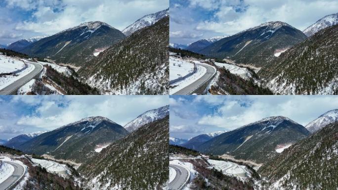 【正版素材】云南香格里拉雪山公路