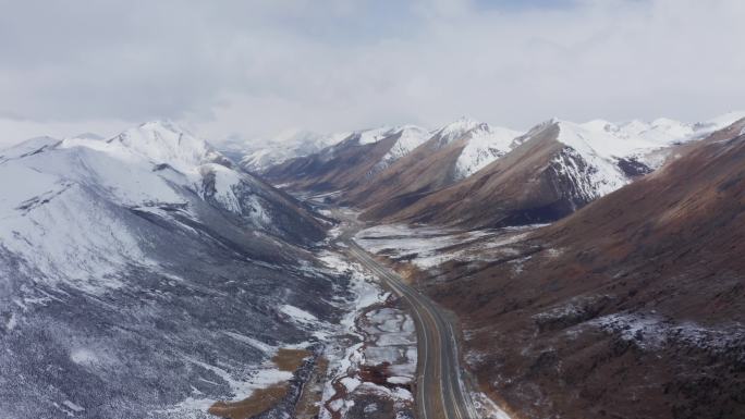 西藏02 西藏高速航拍高原自驾旅行