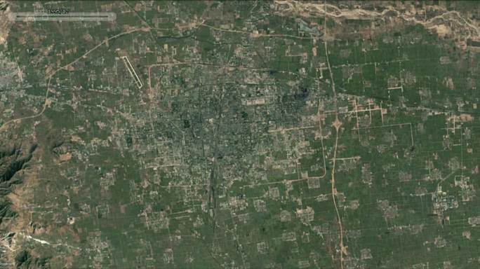 石家庄市卫星地图变化1986-2020