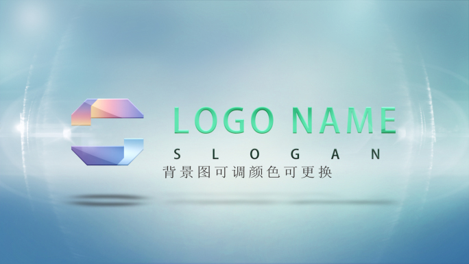 片头logo震撼质感科技演绎小清新标题