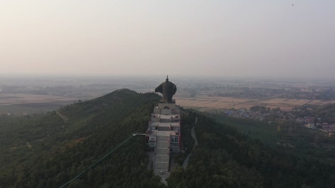 航拍芒砀山