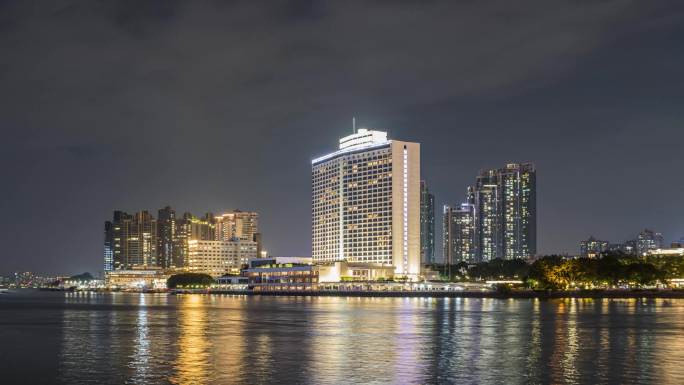 白天鹅宾馆-夜景