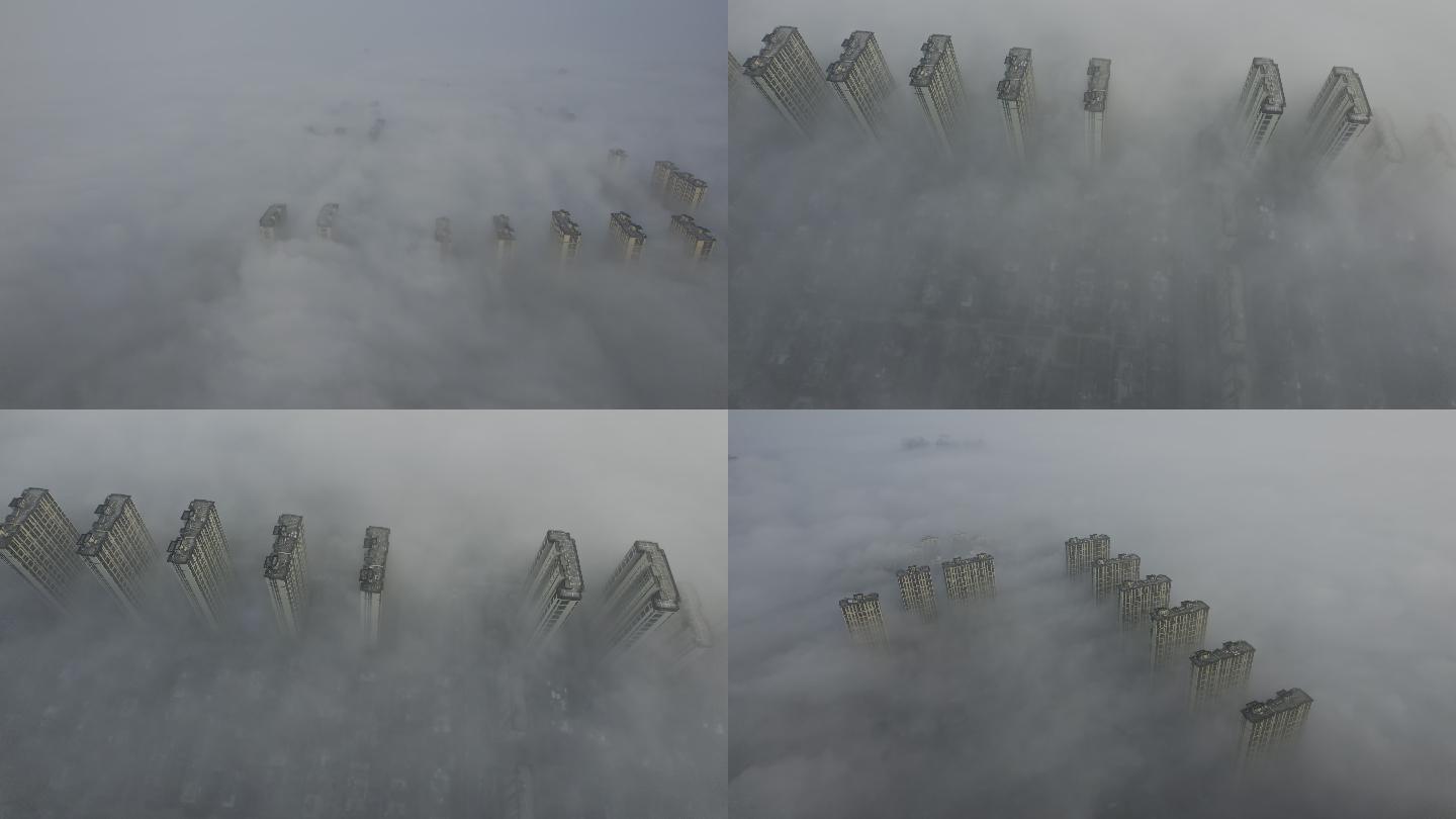 大雾笼罩城市4