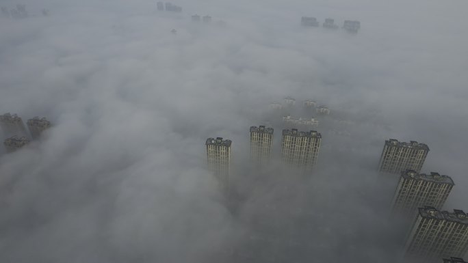 大雾笼罩城市5