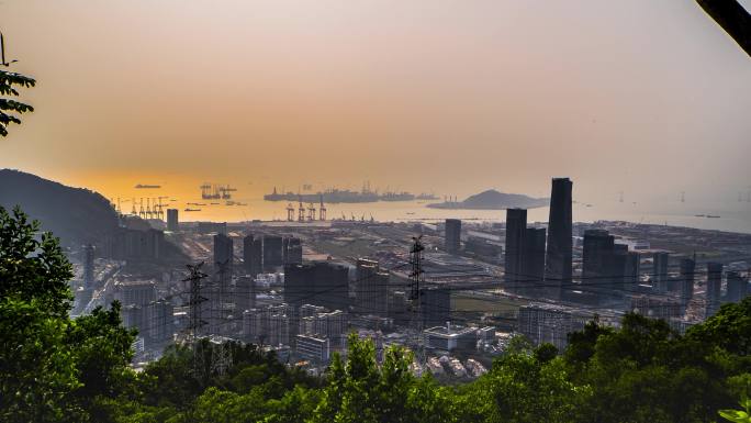 深圳_蛇口海港_妈港湾_延时