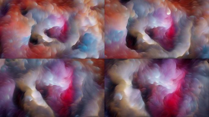 抽象宇宙云彩