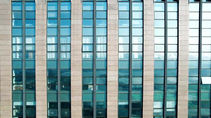 现代办公大楼外立面玻璃幕墙