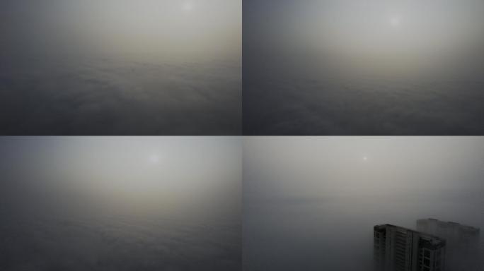 大雾笼罩城市7