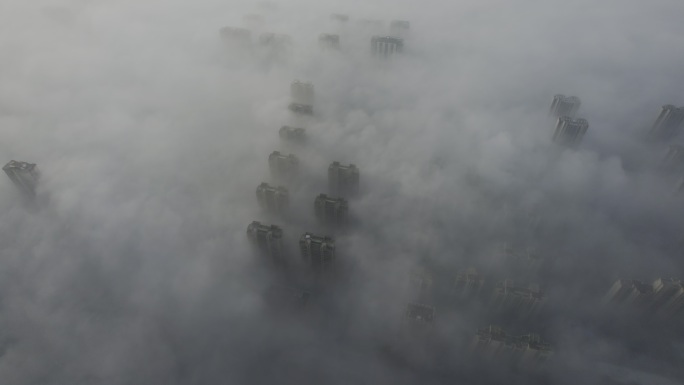 大雾笼罩城市2