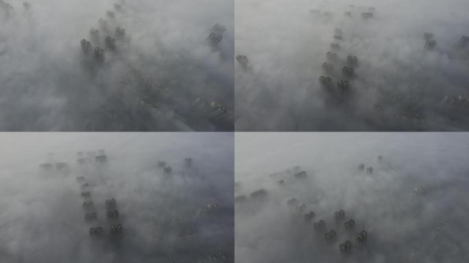 大雾笼罩城市2