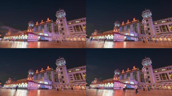 北京_北京火车站_车站广场