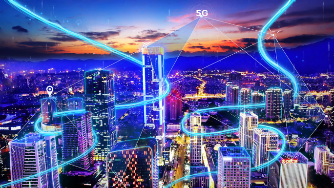 【AE模板】智慧福州科技城市/物联网5G