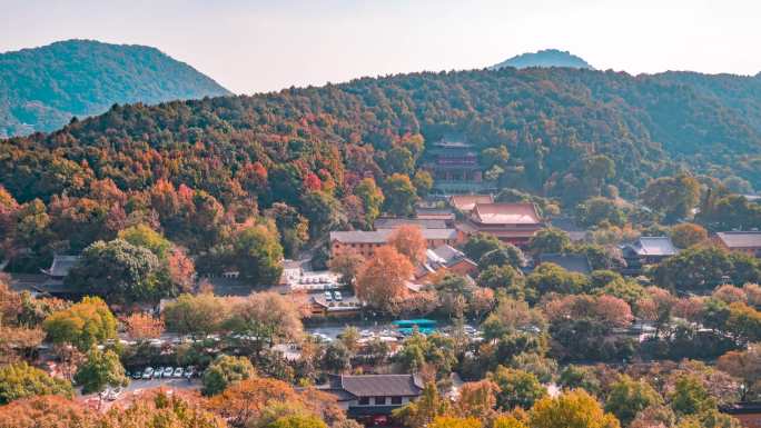 杭州_净慈禅寺全景_南山路