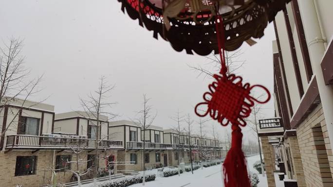 下雪 升格 中国风 冬