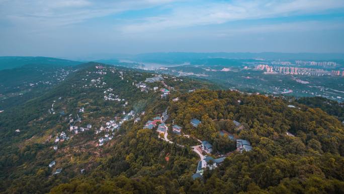 重庆_南山植物园_日景延时摄影