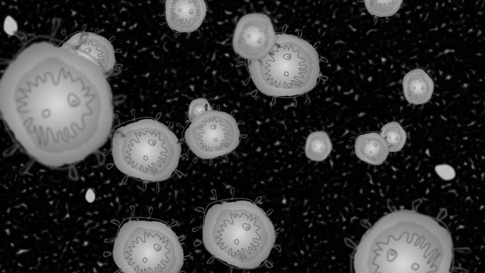 病毒细菌细胞 MG动画