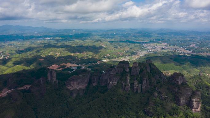 霍山全貌延时