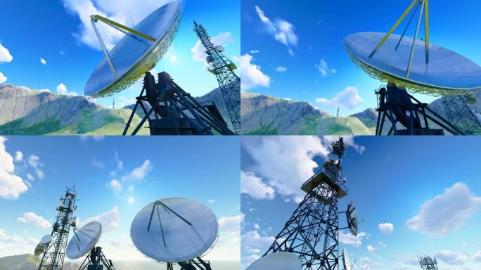 5g雷达基站接收和发射网络信号
