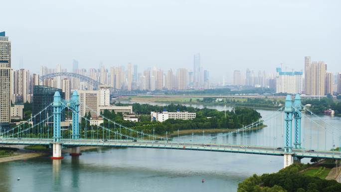 武汉城市航拍 古田桥2段 特写大景