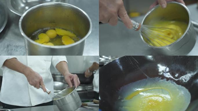 打鸡蛋 煎鸡蛋 打蛋器 4K素材厨房美食