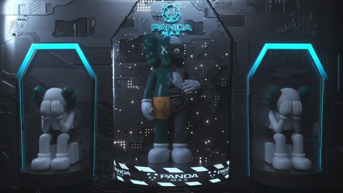 吉祥物待客宣传