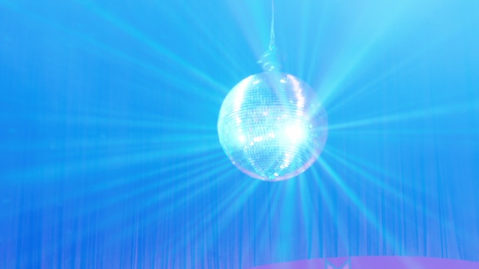 迪斯科炫光灯球老式灯球转动80年代复古