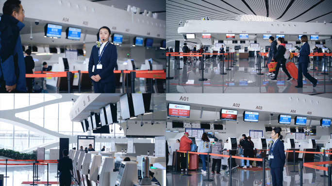 北京国际机场 航班信息 值机托运 行李箱