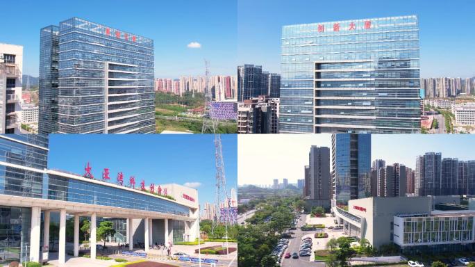 广东大亚湾科技园创新大厦航拍
