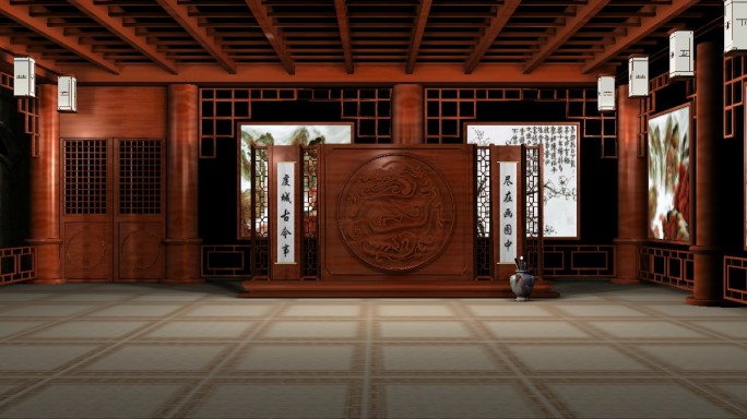 国粹文化虚拟演播室